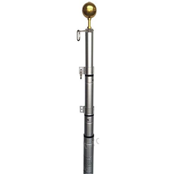 Perfectpatio 21 ft. Telescopic Liberty Pole PE2187381 - main